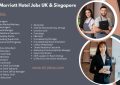 JW Marriott Hotel Jobs UK & Singapore